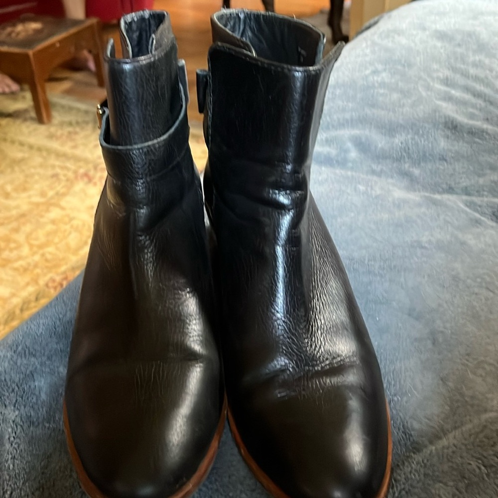 Kate Spade leather ankle boots